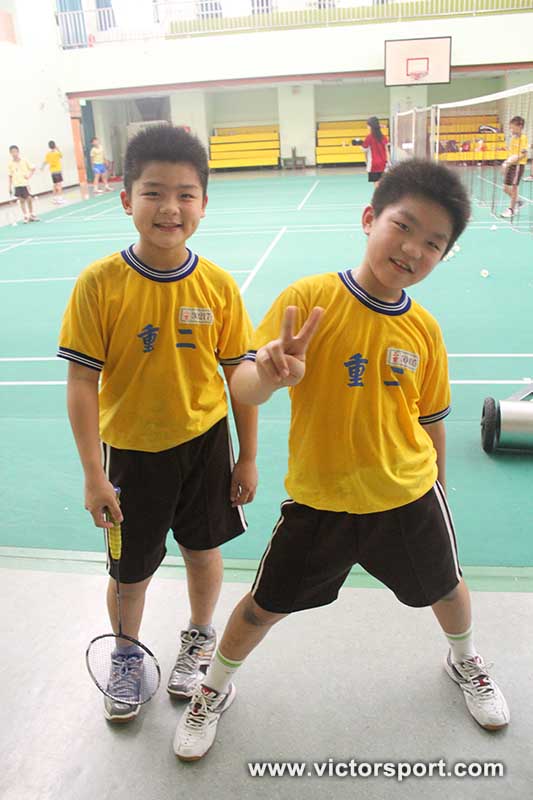 Badminton can prevent child myopia VICTOR Badminton Global